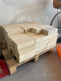 Mattoni Reffrattari spessore A40T spessore 6 cm