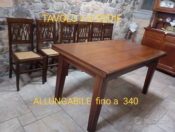 Tavolo + 6 sedie 