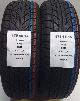 2 GOMME 175 65 14 RIKEN BR312