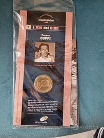 medaglia commemorativa Fausto Coppi collezionismo 