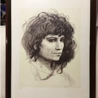PIETRO ANNIGONI “Volto di donna Litografia firmata