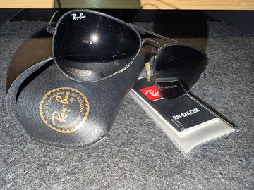 Ray-Ban RB3025 Aviator Large Metal originali neri