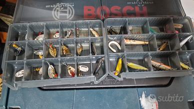 Lotto Esche da spinning Minnow rapala jerkbait ecc