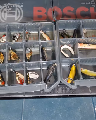 Lotto Esche da spinning Minnow rapala jerkbait ecc