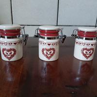 Set tre barattoli ermetici Galtex