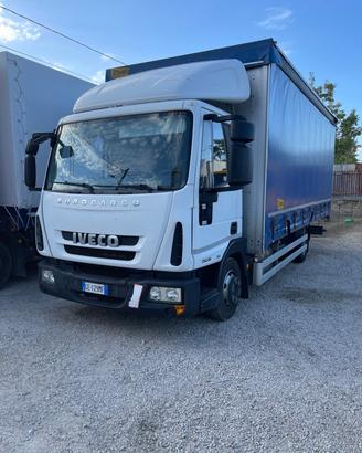 Iveco eurocargo 75€19 centina nuova 6.15m