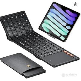 Tastiera bluetooth con mouse integrato
