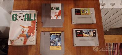 Nintendo e super nintendo giochi