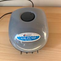 Pompa aria acquario 12w 9l/min 4 uscite