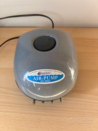 Pompa aria acquario 12w 9l/min 4 uscite