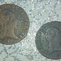 impero austriaco,1/2 e 1 kreuzer 1800