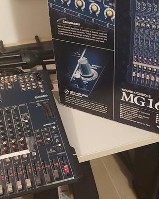 mixer yamaha mg 166 cx usb + custodia rigida