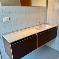 Mobile bagno - Lavabo integrato - Made in Italy