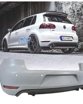 PARAURTI POSTERIORE VOLKSWAGEN VW GOLF 6 08- LOOK 