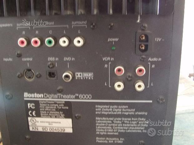 Boston acoustics sale digital theater 6000