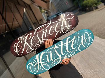 TAVOLE SKATEBOARD PERSONALIZZATE