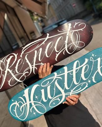 TAVOLE SKATEBOARD PERSONALIZZATE