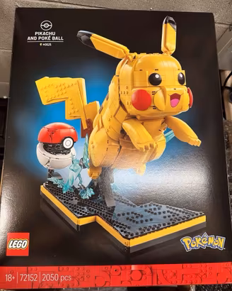 Pikachu Con Pokeball Pokemon Lego