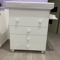 Fasciatoio con cassettiera e ruote - Prezzo Bomba!