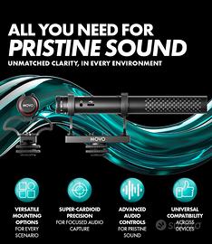Movo X1 - Microfono a fucile