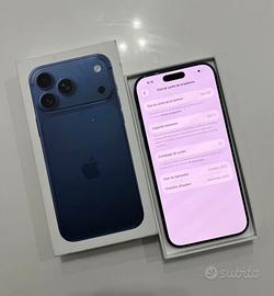 iphone 17 pro max 1TB blu