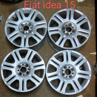 Set 4 cerchi lega fiat idea 15