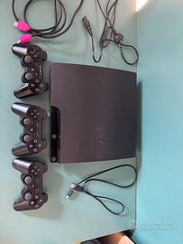 Playstation 3 320gb cech 3004b 3 controller