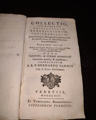 Antico testo teologico usato da esorcisti "P. Bern
