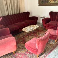 Set salotto anni 40-50 vintage