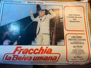 Fracchia la belva umana locandina