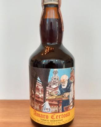 Amaro Certosa Tonico Digestivo Certosa Pavia '60
