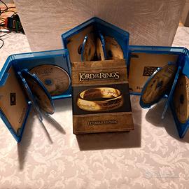 Cofanetto il signore degli anelli 15 dvd blu ray