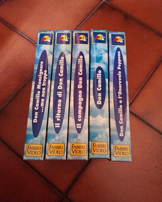 Serie VHS Don Camillo - 5 Titoli
