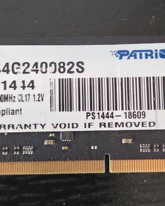 Sodimm DDR4 4GB 2400