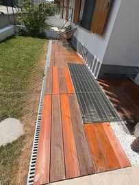 Listoni in legno teak