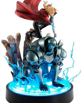 Full metal alchemist edward & alphonse statua