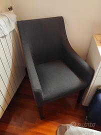 Poltrona Ikea Sakarias Grigio scuro 