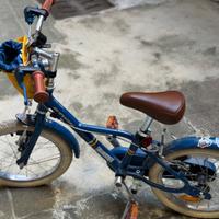 Bici bambino 4-6 anni Btwin 900 CITY azzurra 16