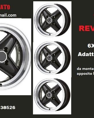 Cerchi revolite 6x 13 et16 Fiat