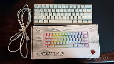 Razer Huntsman Mini Mercury - Tastiera Gaming 60%