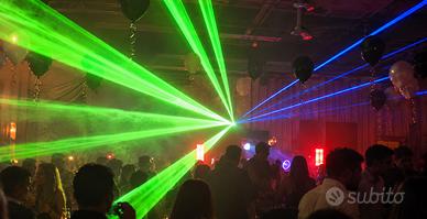 Laser DJ 5W DMX + ILDA