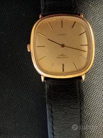 Orologio Longines placato oro.
