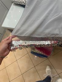 Pashmina Gai Mattiolo grigio paillettes