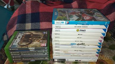 COLLEZIONE GIOCHI ORIGINALI XBOX ONE Wii Wii U PS2