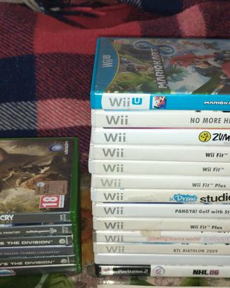 COLLEZIONE GIOCHI ORIGINALI XBOX ONE Wii Wii U PS2