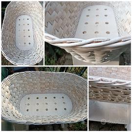 Culla in legno Bianca 