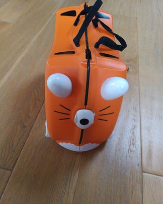 valigia rigida animale trunki
