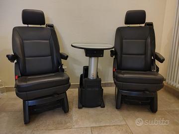 Sedili, tavolo e ruota di scorta per Volkswagen