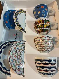 Set 4 tazze cappuccino Art Collection - Illy 2015