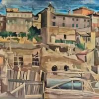 quadro ad olio del pittore Strachota 